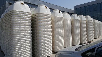 成品玻璃钢化粪池价格及一体化污水处理设备与消防水箱的关系